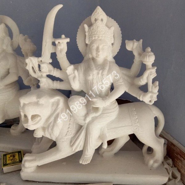 Makrana Marble Durga Murti